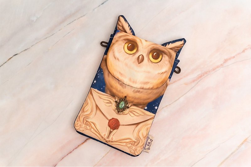 Delivery Owl Multifunctional Small Side Backpack - Messenger Bags & Sling Bags - Polyester Blue