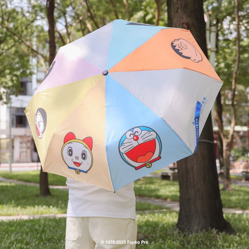 murmur 折疊傘/雨傘│哆啦A夢 (小叮噹) - 手提包/手提袋 - 聚酯纖維 白色