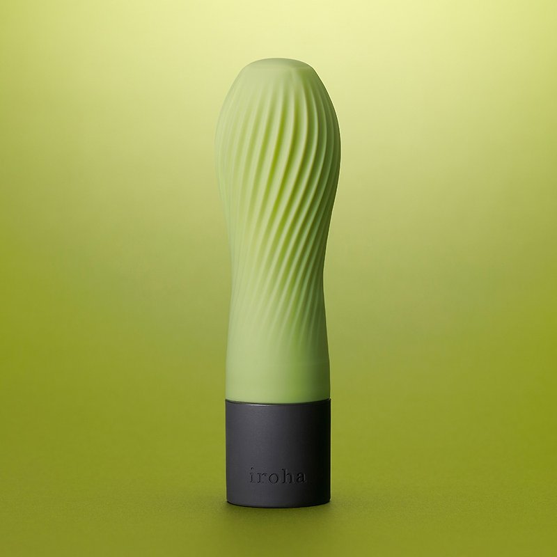 Japanese iroha zen Zen tea three-flavored electric massage stick sex toys jumping egg Valentine's Day gift - Adult Products - Silicone Green