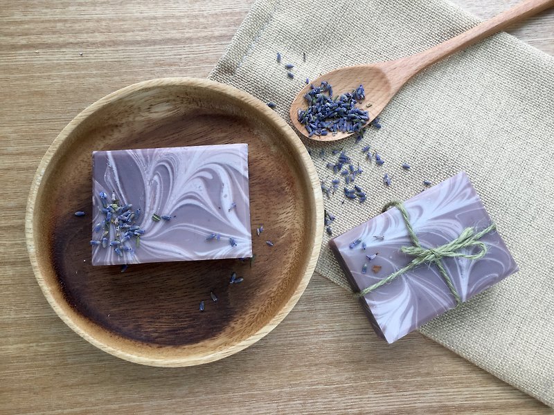 植物．花 肥皂/手工皂 - 紫戀薰衣草皂