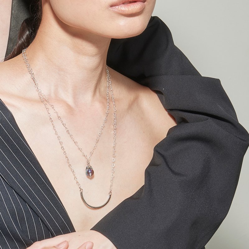 Makaliphon : Necklace 2 - 項鍊 - 純銀 銀色