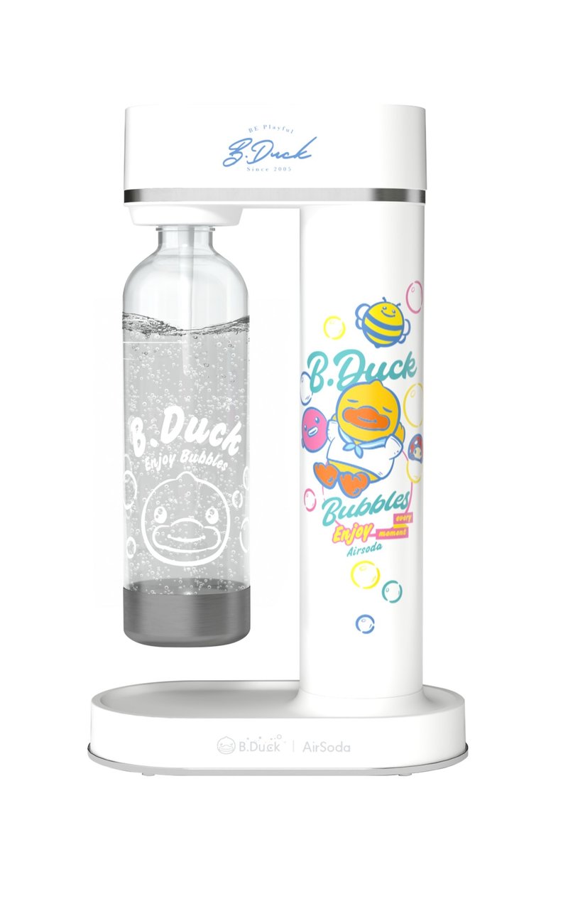 (Buy one get one free) American Airsoda x B.Duck home soda bubble machine (white) - Kitchen Appliances - Other Materials 