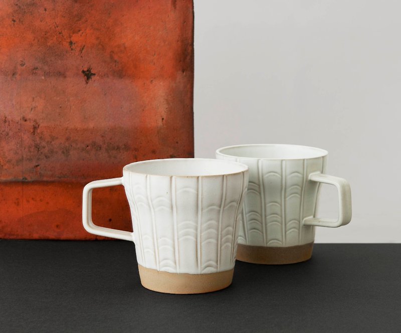 Your Majesty's Four Seasons_Latte Mug - Mugs - Pottery White