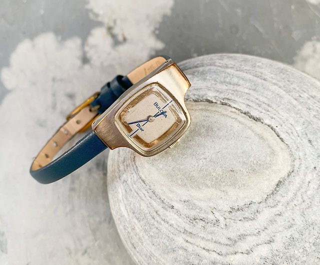 BULOVA Dior アンティーク手巻き腕時計 - 腕時計