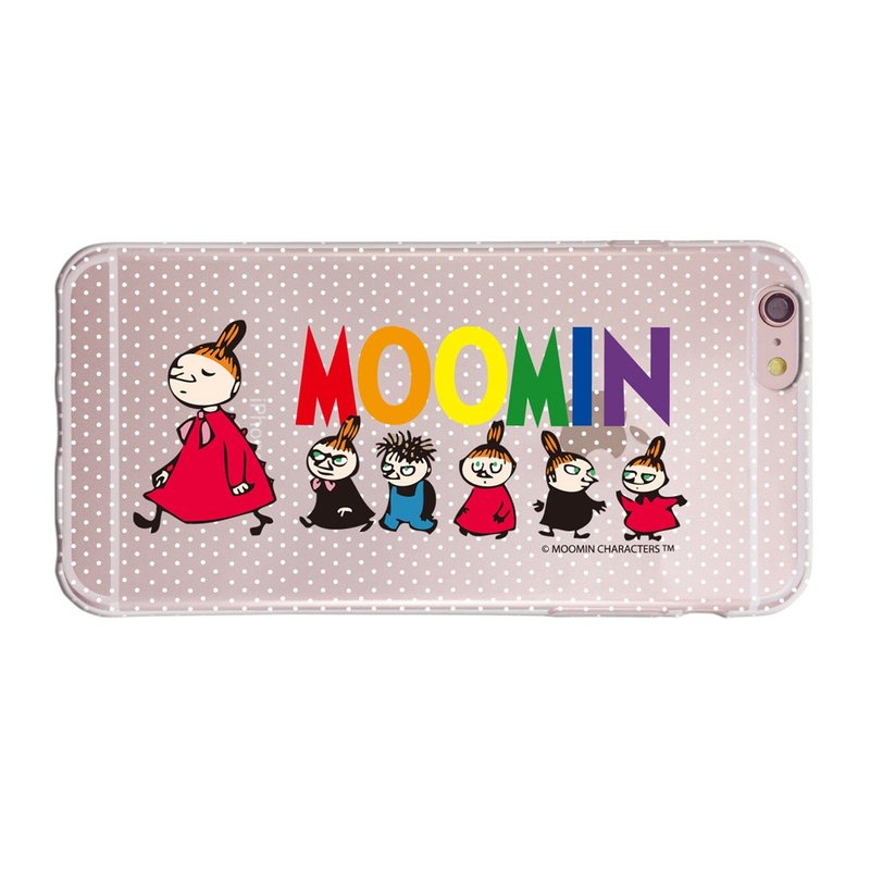 Moomin Lulu meters genuine license - TPU phone protection shell: [small point family] "iPhone / Samsung / HTC / ASUS / Sony / red rice" - Phone Cases - Silicone Red