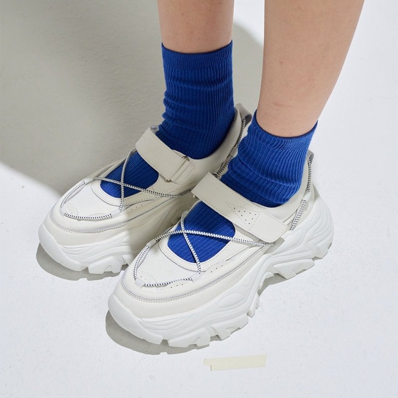 PRE-ORDER SPUR CLLIB ATYP SAIL Sneakers CL0502OW - รองเท้าหนังผู้หญิง - วัสดุอื่นๆ 