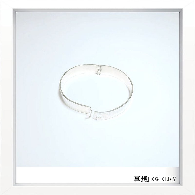 Double texture bracelet - Bracelets - Silver Silver