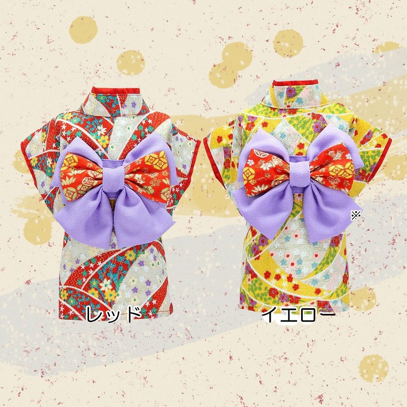 Japanese Handmade Pet Kimono Women's Kimono (OTB0005) Free Shipping - Clothing & Accessories - Cotton & Hemp 