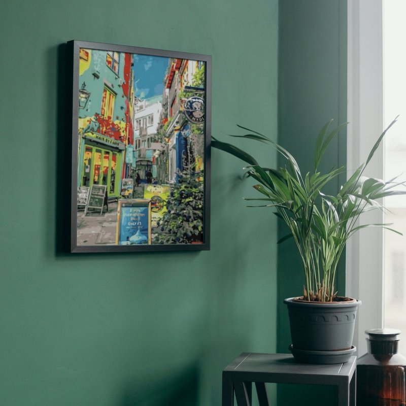 彩色倫敦 創意數字油畫 【銷售排行版】 - 插畫/繪畫/寫字 - 其他材質 