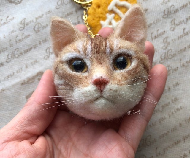 オーダー受付中】羊毛フェルト 動物 犬 猫 など ストラップ