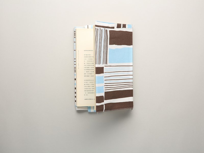 18K本／コーヒーアイロンハウス（W17×H23 cm） - ノート・手帳 - コットン・麻 ブラウン