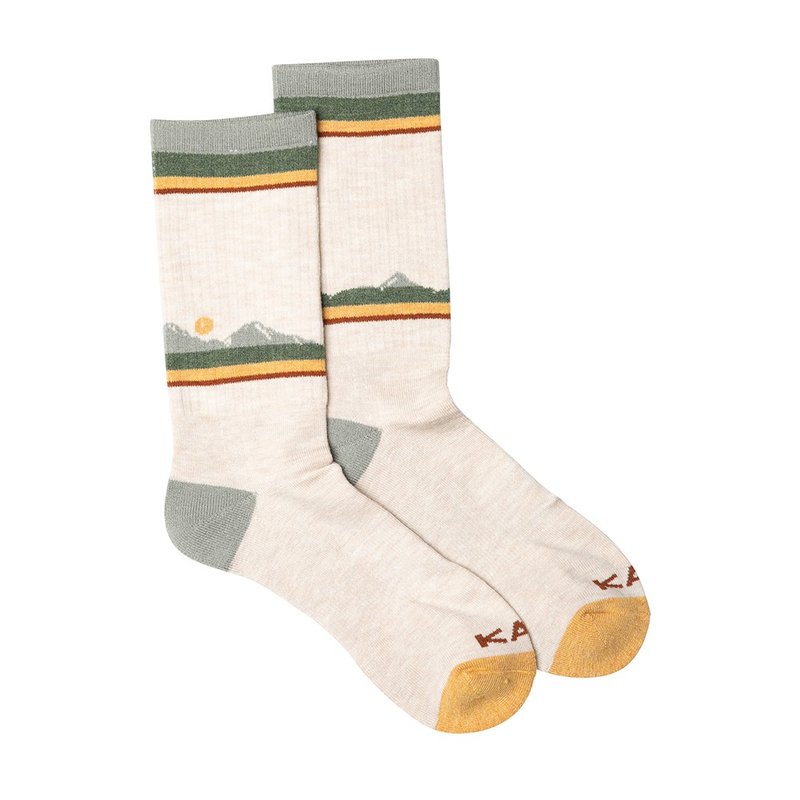 KAVU MOONWALK - Socks - Wool White