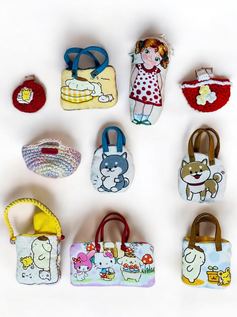 Nikko Alley handmade cute mini bags, pillows, baby handbags, accessories, handbags - Kids' Toys - Cotton & Hemp 