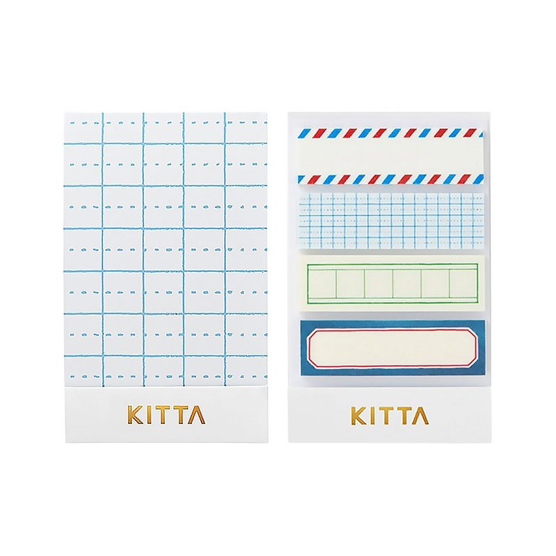 【KING JIM】KITTA隨身攜帶和紙膠帶 復刻版 邊框款I - 紙膠帶/和紙/PET - 紙 多色