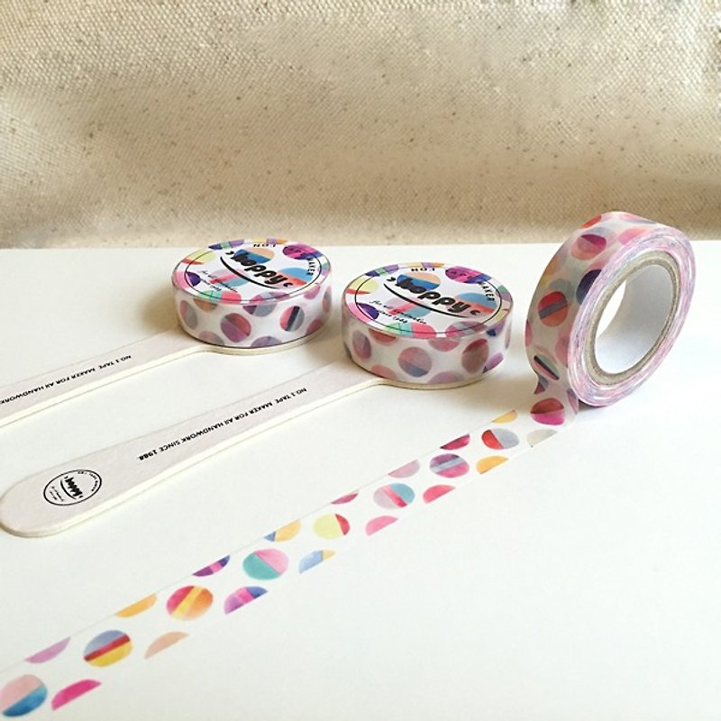 Pattern-Dots2 Washi Tape - มาสกิ้งเทป - กระดาษ 
