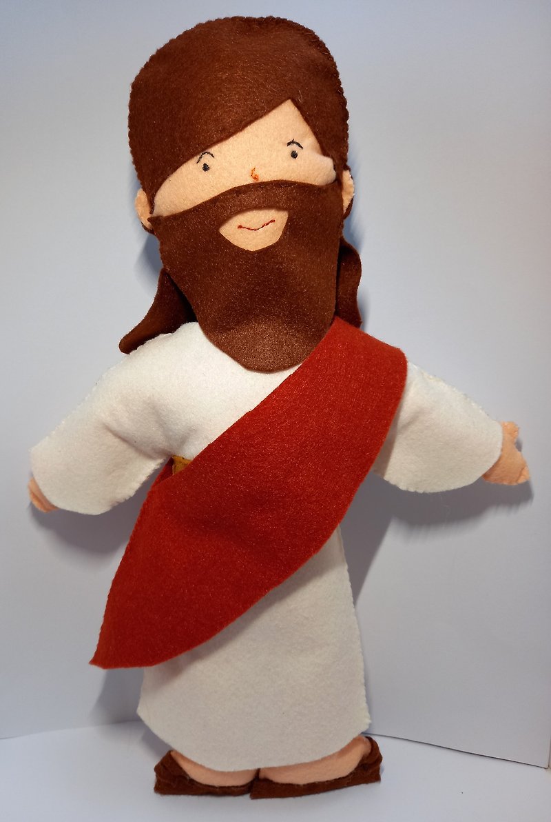 Customized Jesus doll/ Jesus doll/ Bible doll - Kids' Toys - Other Man-Made Fibers White