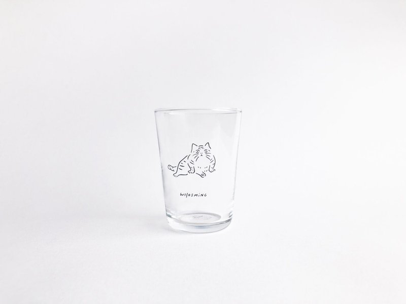 【+tPlanning】 Linen About Ah Meow - Cups - Glass Transparent