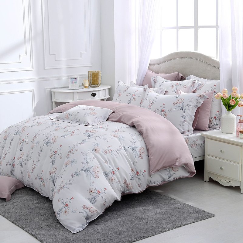 Hongyu 400 Woven Tencel Thin Quilt Cover/Dual-Purpose Quilt Cover Mary - Bedding - Other Materials White