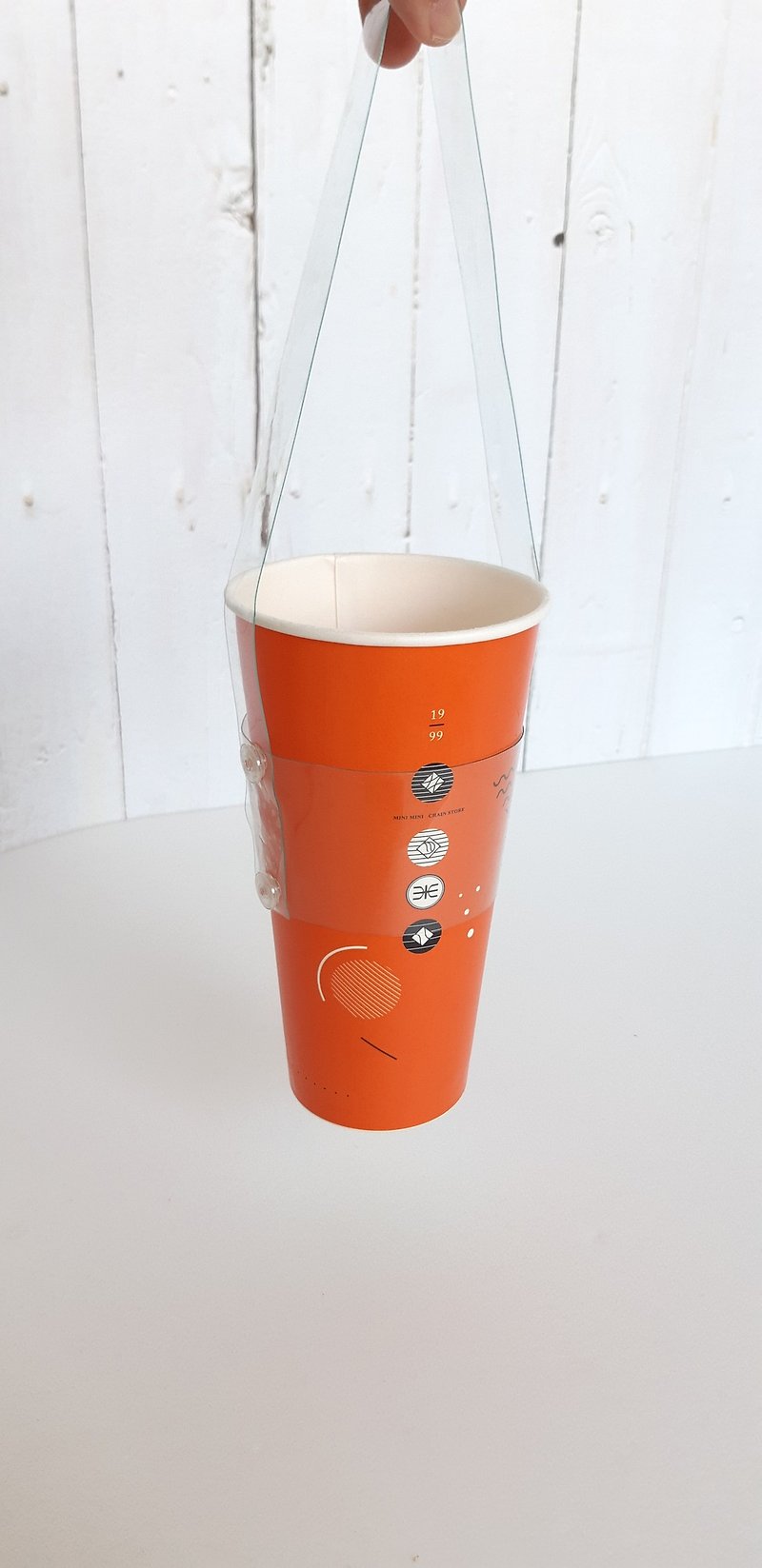 Completely transparent beverage bag (one cup), no sticky cup, good storage, mailing, free shipping - Beverage Holders & Bags - Waterproof Material Transparent