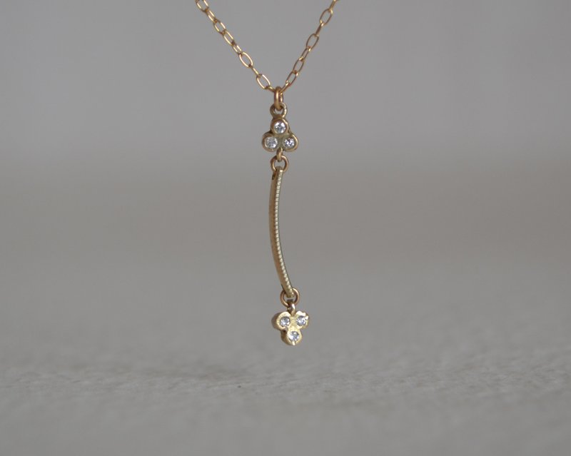 Punto Necklace 1 - 項鍊 - 其他金屬 