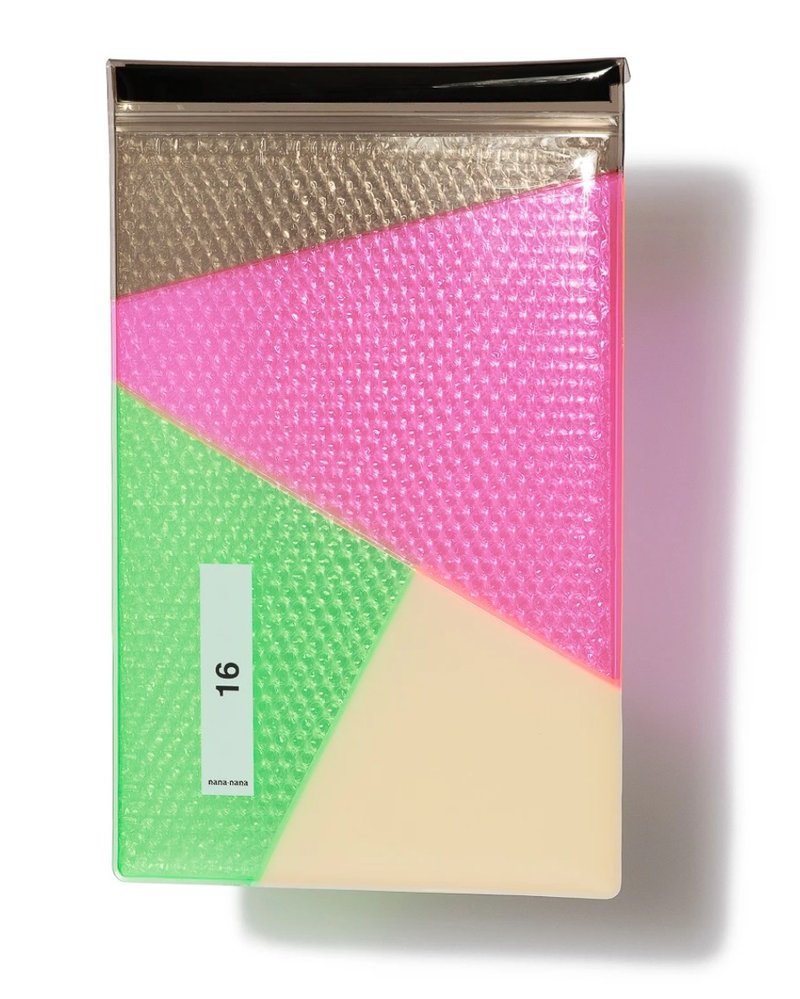 氣泡袋 防水 PVC  筆電包 電腦包 收納包 文件包 粉綠色 16吋 - 電腦包/筆電包 - 塑膠 多色