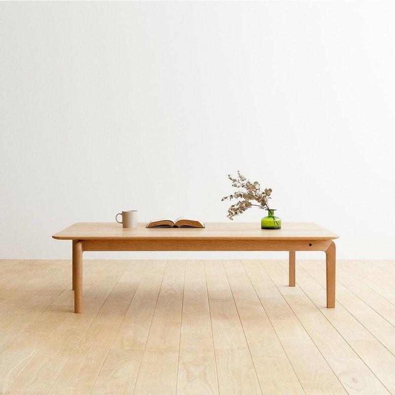 LISCIO | Low Table 126×70cm (ローテーブル) - 餐桌/書桌 - 木頭 