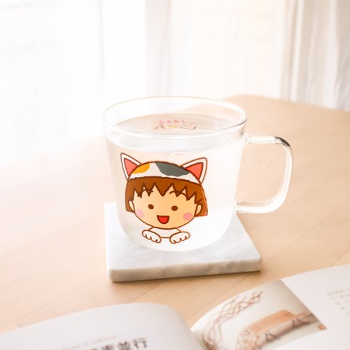 好玻 GOODGLAS 【Pinkoi x 櫻桃小丸子】玻璃杯-大臉款