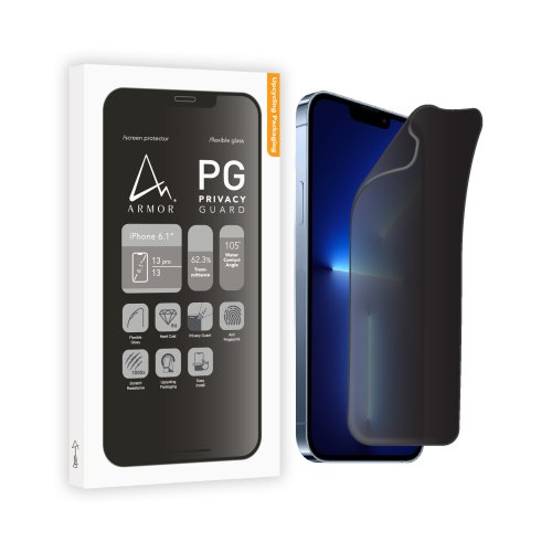ARMOR ARMOR iPhone 12 / 13 系列軟性玻璃9H防窺螢幕保護貼