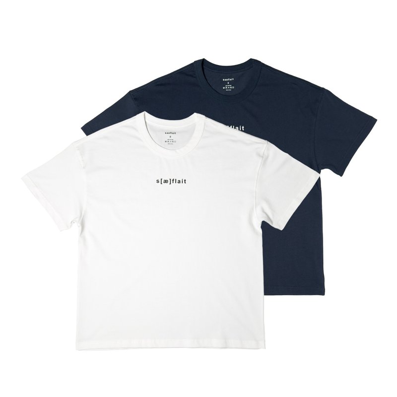 saeflait logo T - 男 T 恤 - 棉．麻 多色