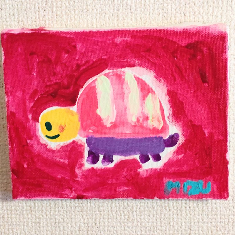 絵画　一点物　ゆっくり焦らず - 海報/掛畫/掛布 - 其他材質 