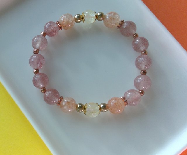 self love crystal bracelet