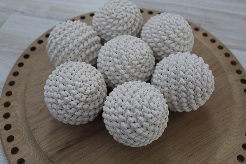 其他材質 其他 白色 - Decorative balls