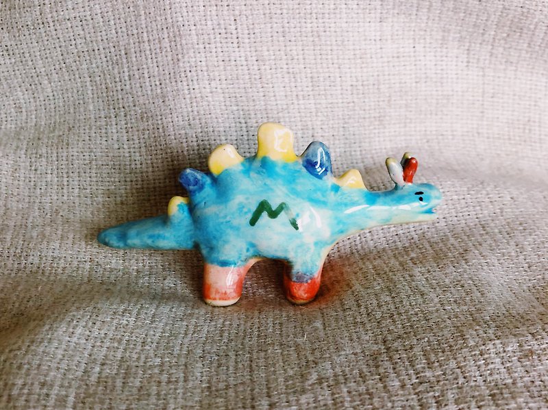 Laser M Dragon Exhibition Ceramic Art - Items for Display - Pottery Blue