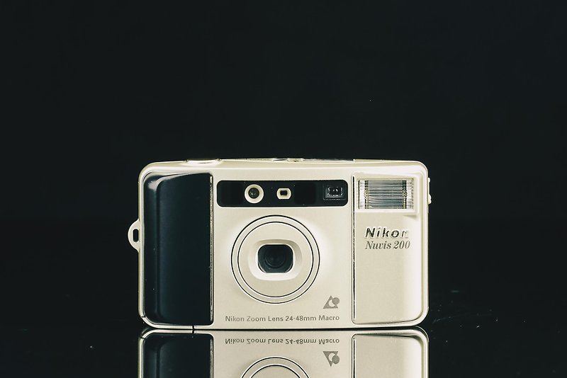 Nikon Nuvis 200 #0694 #APS Film Camera - Cameras - Other Metals Black