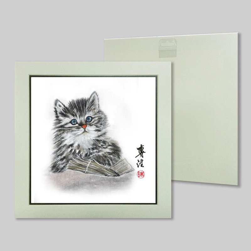 專注 (c-2) - 擺飾/家飾品 - 紙 
