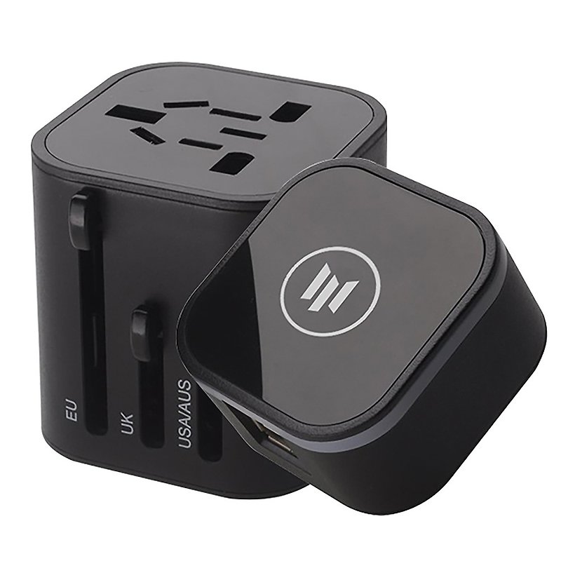 Persist 3.2A dual USB Wan Guo travel charger + Wan Guo adapter (black) recommended by most well-known bloggers - Other - Plastic Black