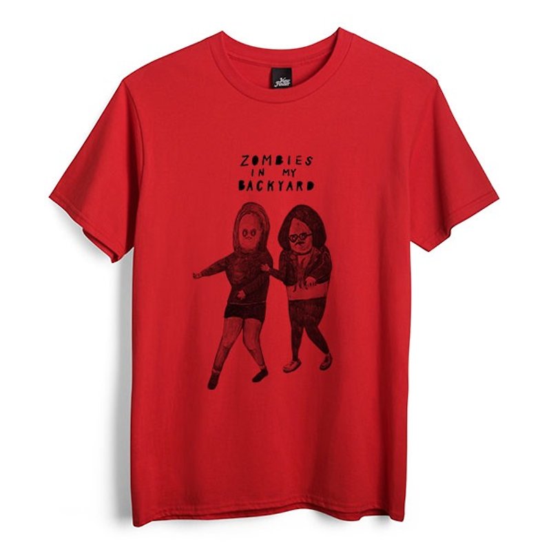 愚かな人々だけが良い関係を持っている-赤-ニュートラルTシャツ - Tシャツ メンズ - コットン・麻 レッド