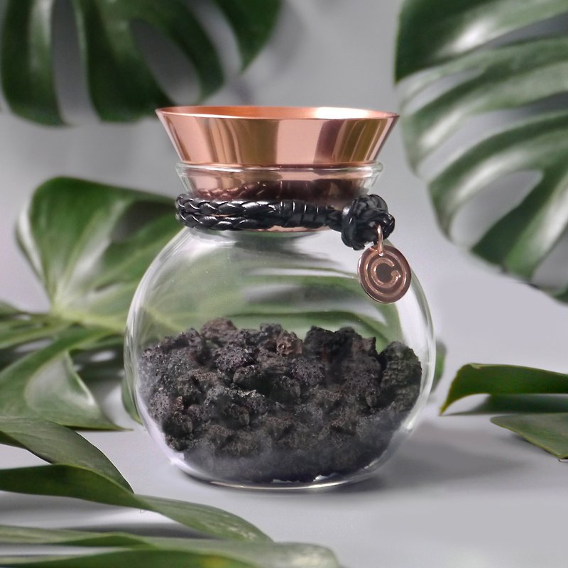 Volcanic Stone Diffuser bottle (without fragrance) - Volcan Diffuser - Fragrances - Glass Multicolor