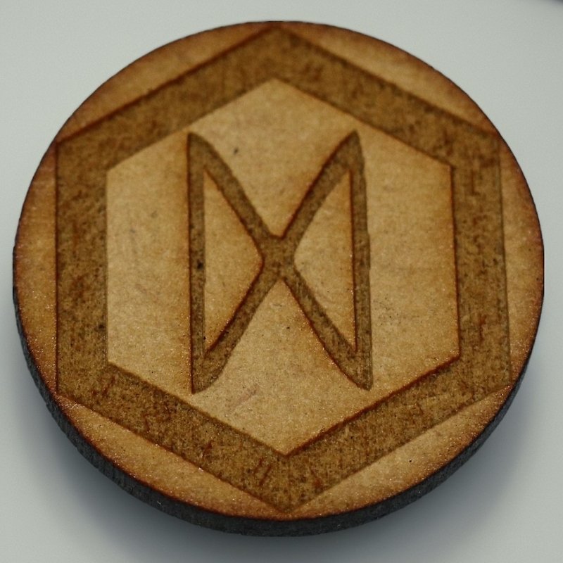 (Customized magic product) Xin Yu Yuan Wood Expansion Talisman (Rune Rune Series Li Ming) (Graduation) - น้ำหอม - ไม้ สีกากี