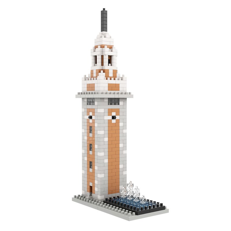 Archbrick Hong Kong Clock Tower - Items for Display - Plastic Multicolor