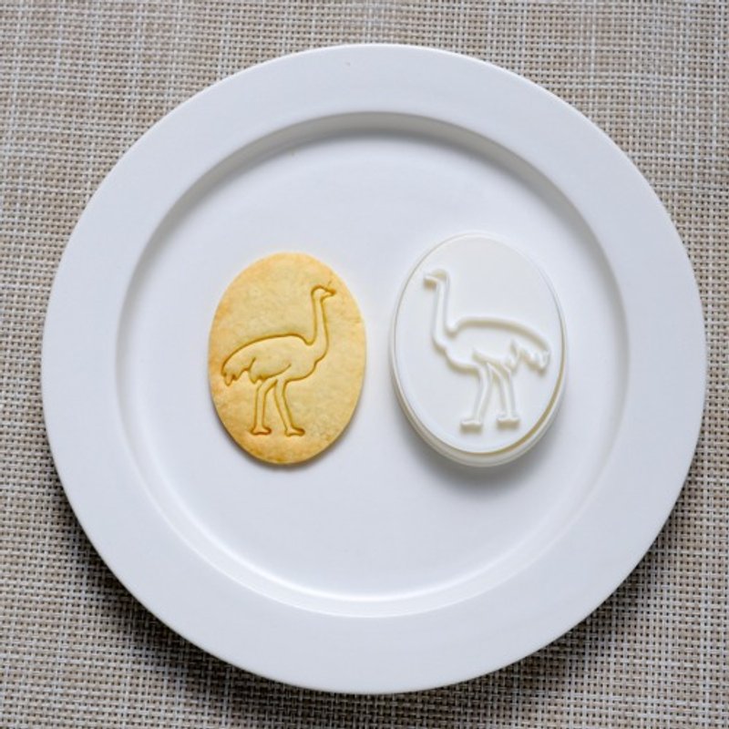 Ostrich (cookie cutter/cookie mold) - เครื่องครัว - ไม้ 