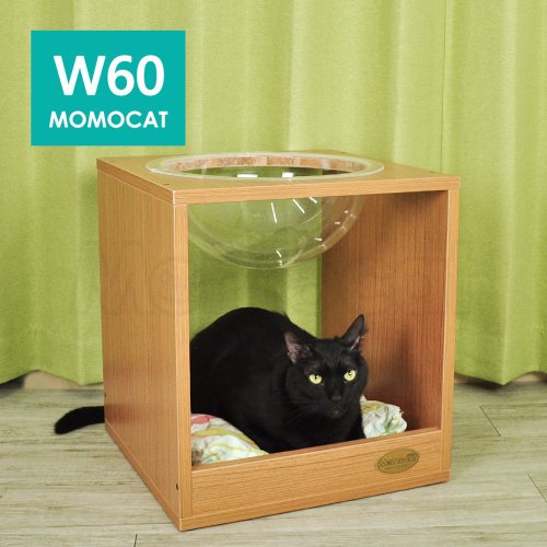 MOMOCAT】W60 Space Cat Box - Two Wood Colors - Shop