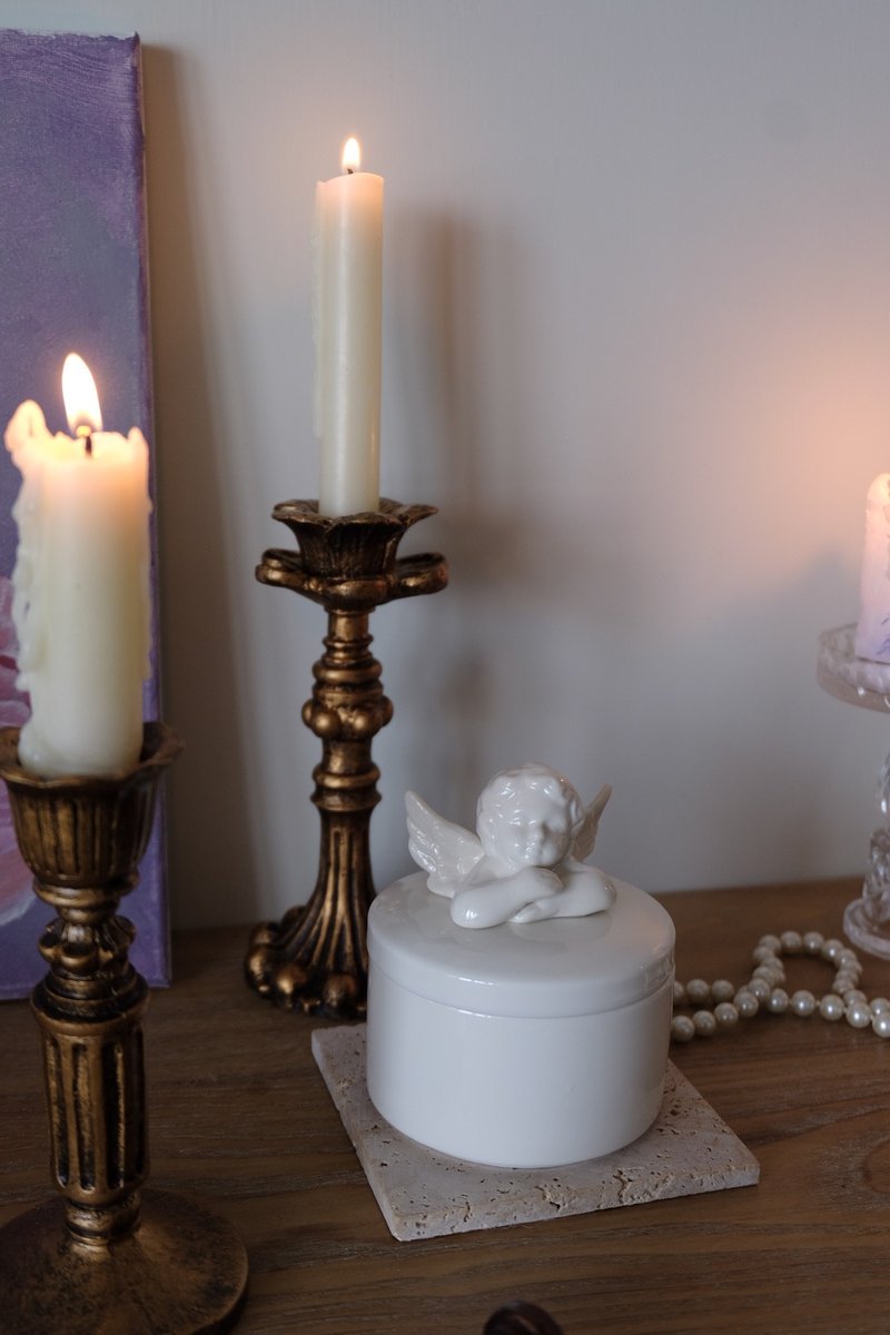 Cupid Angel Soy Candle - Candles & Candle Holders - Wax 