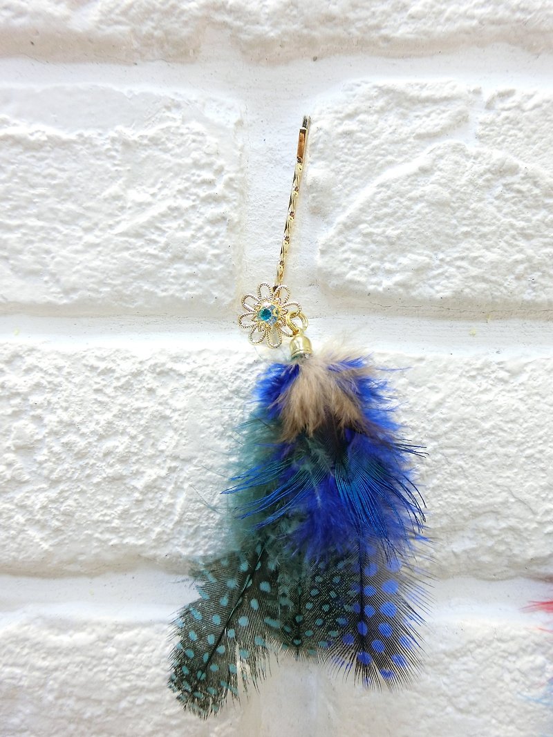 Exotic series - feather ballet word clip-A - Hair Accessories - Other Materials Multicolor