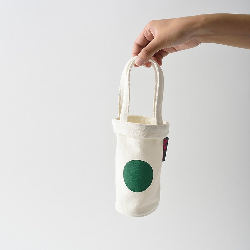 Japan BRUNO Eco-friendly Beverage Bag LL - ถุงใส่กระติกนำ้ - ผ้าฝ้าย/ผ้าลินิน ขาว