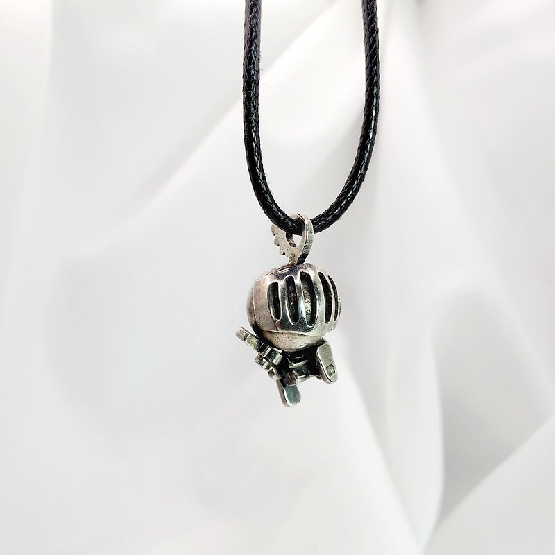 Rush Guardian / Q Edition Knight Sterling Silver Necklace - Running Edition - สร้อยคอ - เงินแท้ สีเงิน