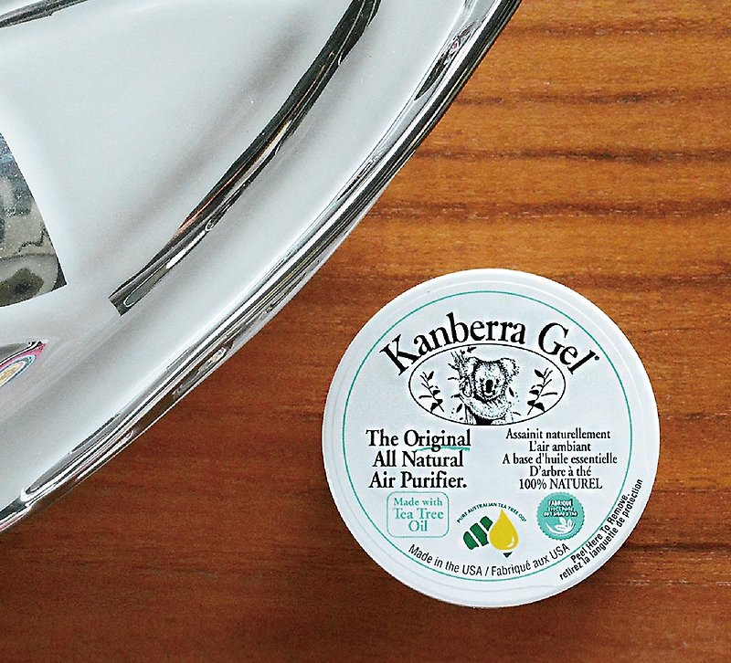 Kanberra Natural Tea Tree Essential Oil Deodorant. Aromatic Gel - 4oz (Quick Deodorizing) - Fragrances - Wood Silver