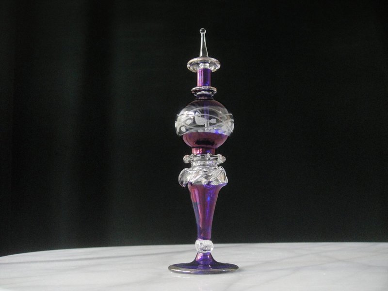 【老時光 OLD-TIME】早期二手中東玻璃香水瓶 - 擺飾/家飾品 - 其他材質 