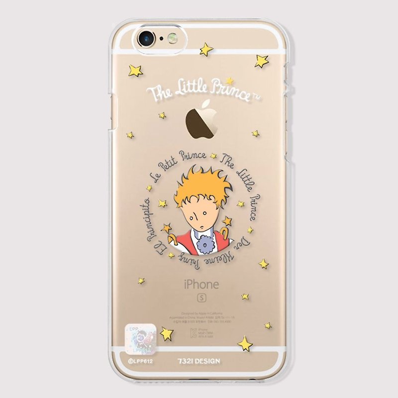 7321 iPhone 6+/6S+ - Little Prince Authorized Mobile Phone Case - Little Prince, 7321-509172 - เคส/ซองมือถือ - พลาสติก สีใส
