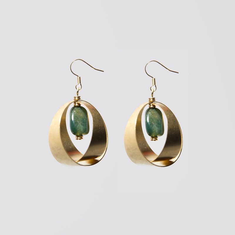 The Pumpkins - Earrings & Clip-ons - Gemstone Gold